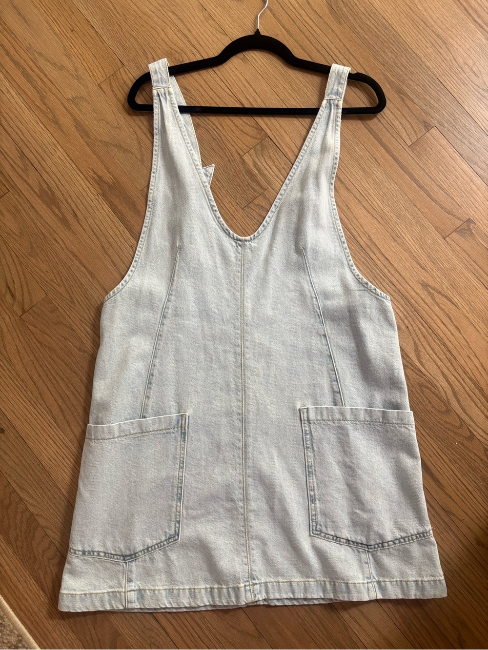 We The Free Light Blue Denim Dress